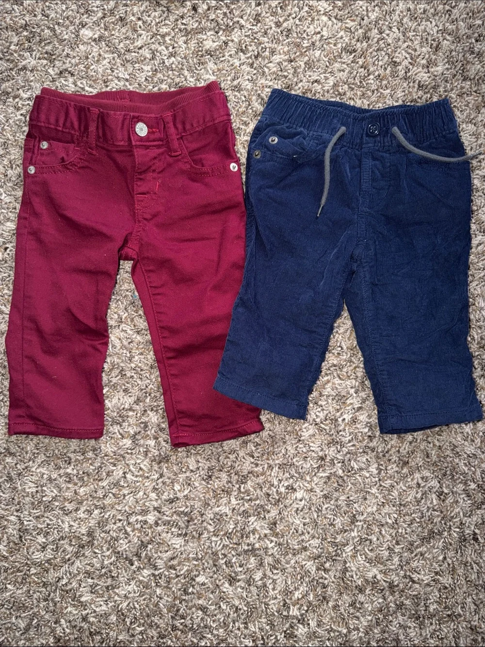 GAP Kids Pants in Burgundy and Navy